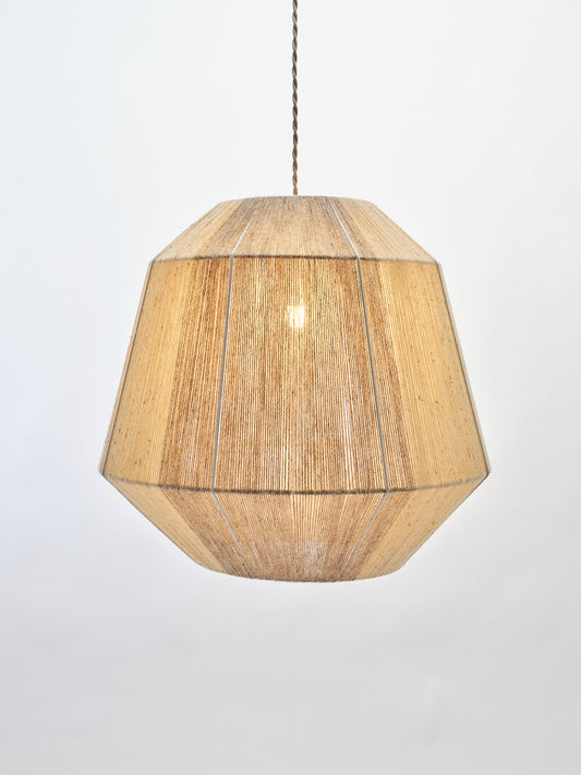 Luminaire Larrun laine basque