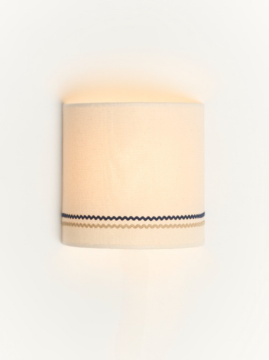 Applique murale Bleu Marine / Beige