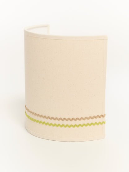 Applique murale Beige / Vert Tilleul