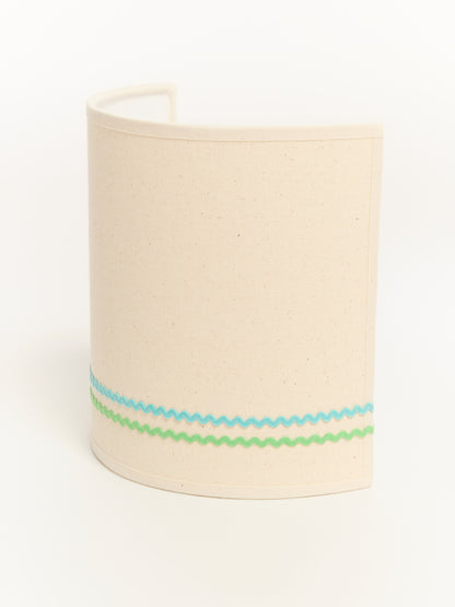 Applique murale Bleu Azur / Vert Pomme
