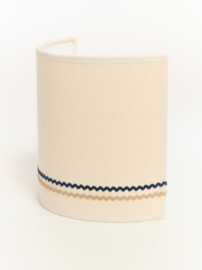 Applique murale Bleu Marine / Beige
